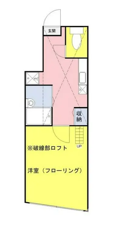 ベラフィオーレ西綾瀬 1階階 間取り