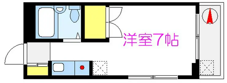 育成ビル 3階階 間取り