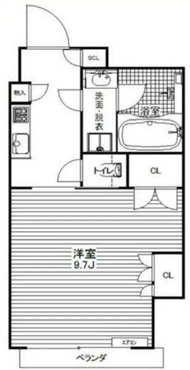 シティハウス東麻布 10階階 間取り