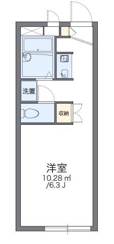 レオパレスIMAZUI(1K/1階)の間取り写真