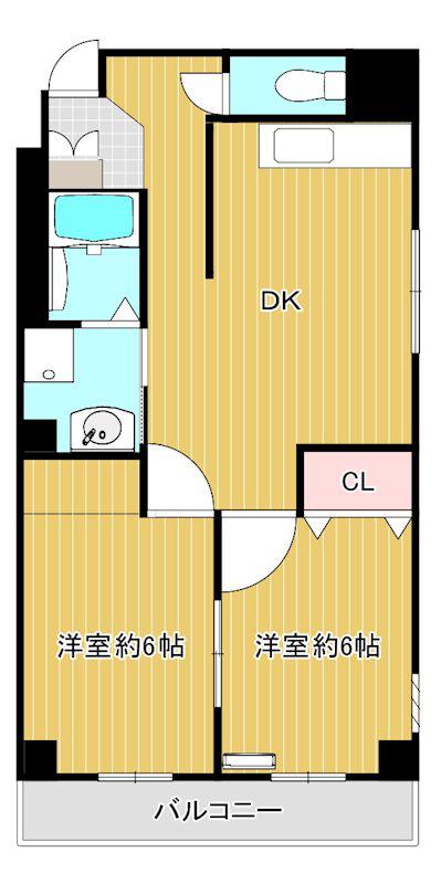 サンエイトONO II(1LDK/4階)の間取り写真
