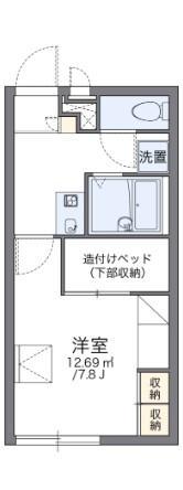 レオパレスステラ三條(1K/2階)の間取り写真