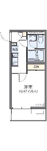 レオネクスト東向島(1K/1階)の間取り写真