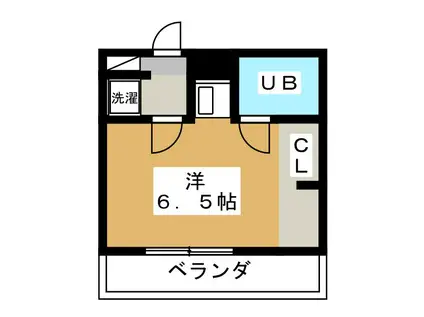 ニットーコーポラス葛西II(ワンルーム/4階)の間取り写真