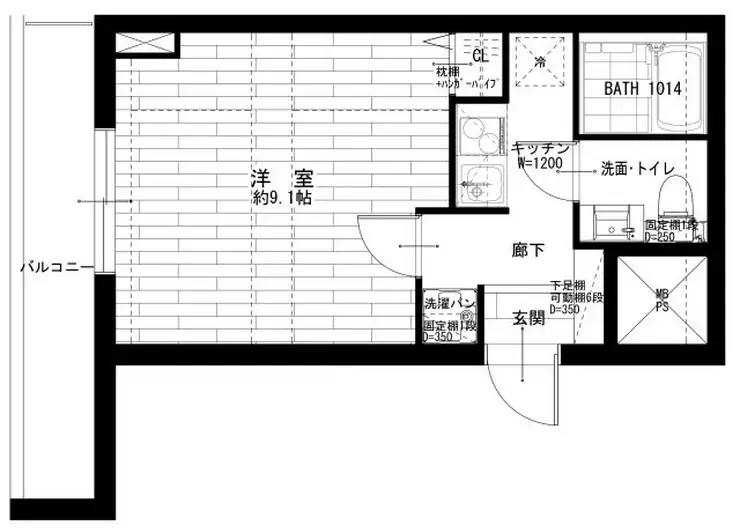 ライオンズプラザ南太田 3階階 間取り