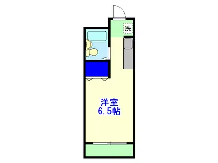 エスパシオV(ワンルーム/1階)の間取り写真