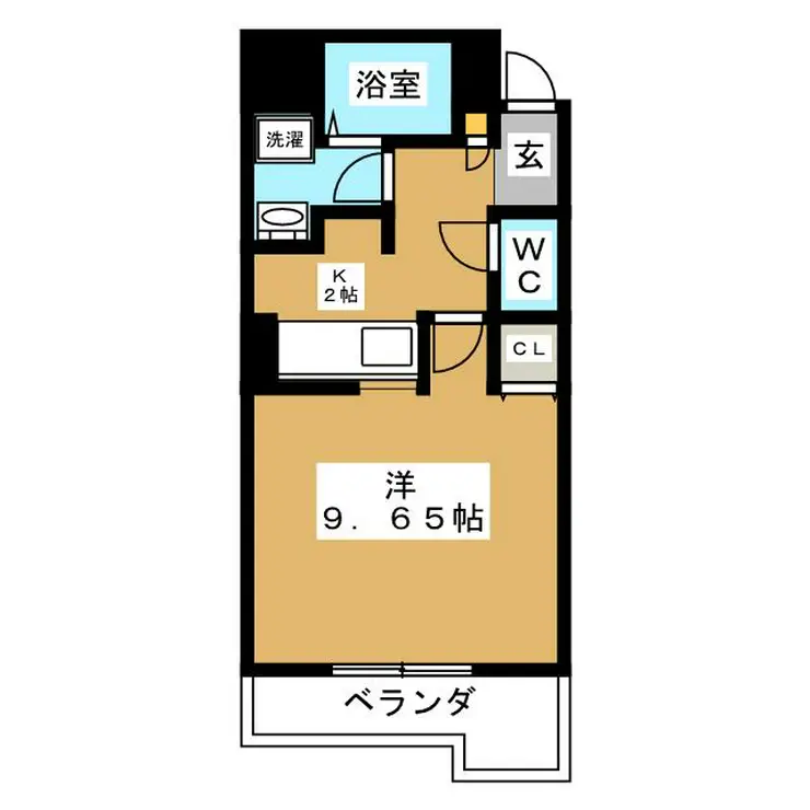 フェリーチェ横濱 2階階 間取り