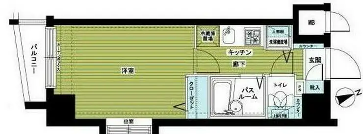 トーシンフェニックス吉祥寺クアトロ 8階階 間取り