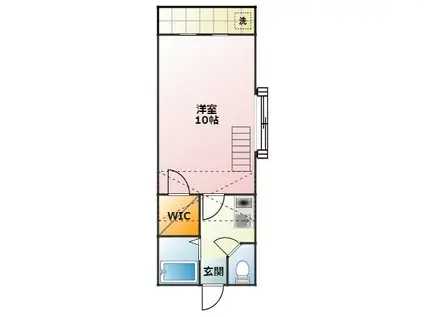 セザンヌ新栄2(1K/2階)の間取り写真