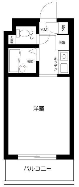 マイナビSTAYパレス荻窪(ワンルーム/3階)の間取り写真