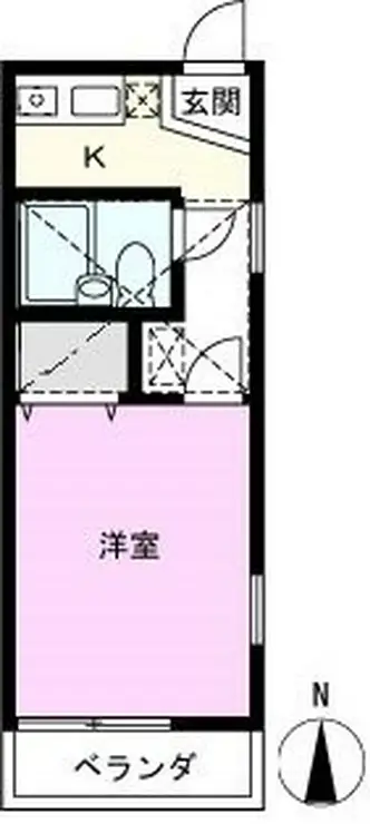 リベルティメゾン 1階階 間取り