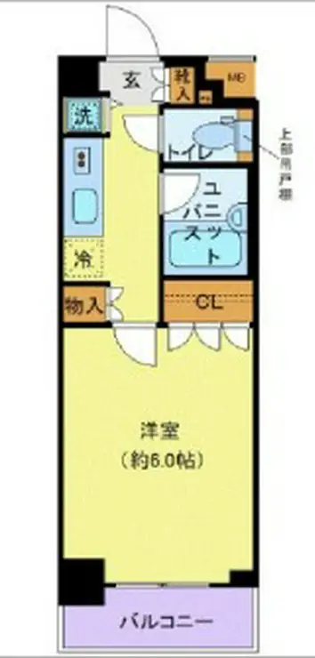 ラグジュアリーアパートメント西新宿 1階階 間取り