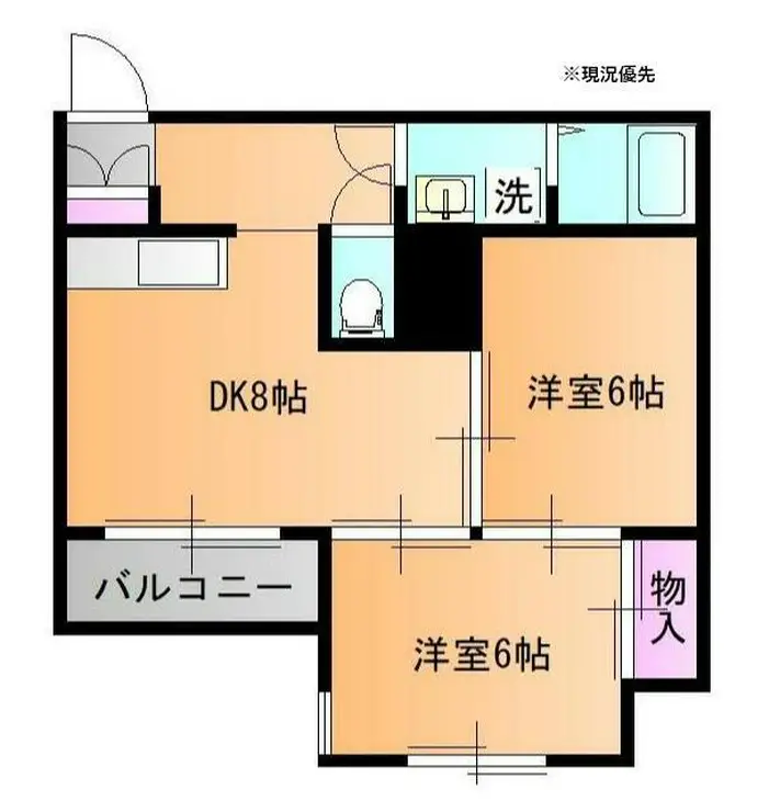 大倉山アーバンライフ 4階階 間取り