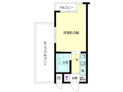 日神パレス戸塚(1K/3階)の間取り写真