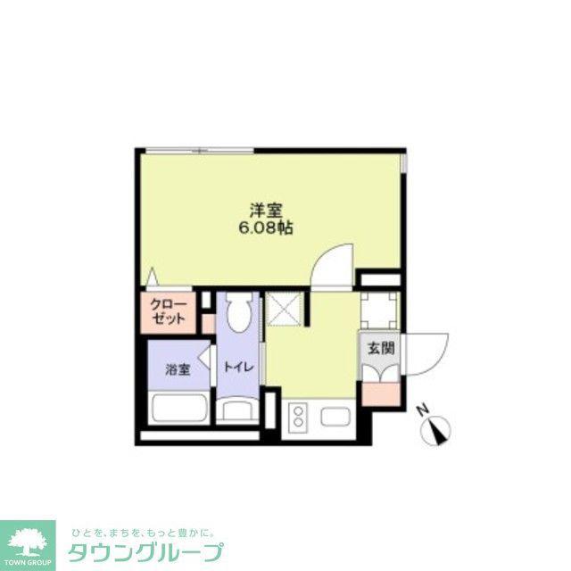 THE RESIDENCE ICHIGAYADAIMACHI(1K/3階)の間取り写真