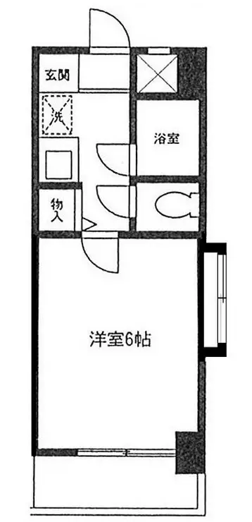 パルティール田代 2階階 間取り