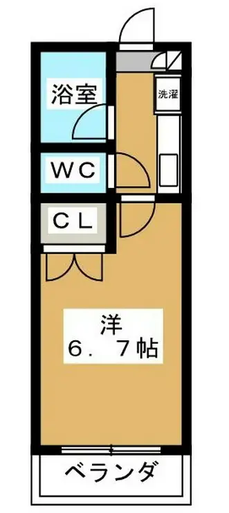 日神パレステージ玉川上水 3階階 間取り