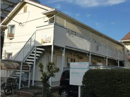 カサアレグレB(1DK/1階)の外観写真