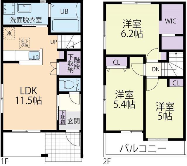 ALTAIR(3LDK/1階)の間取り写真