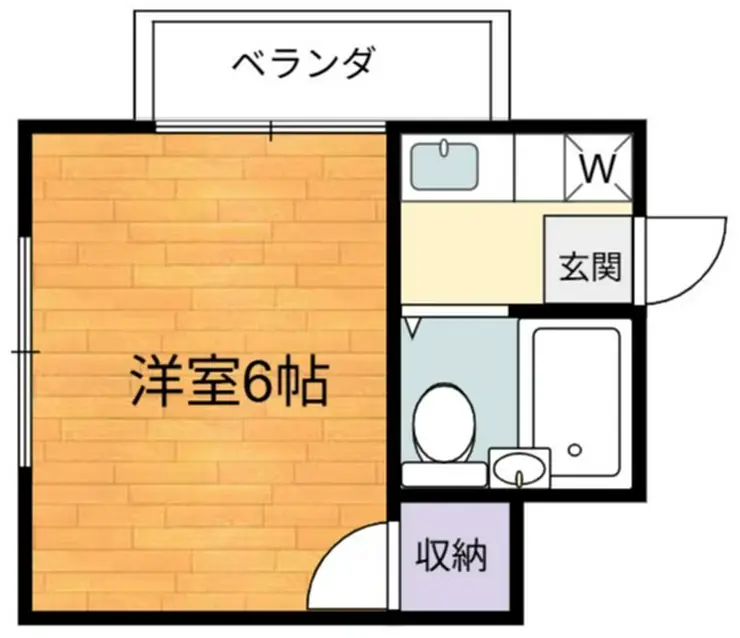 メゾン生田 2階階 間取り