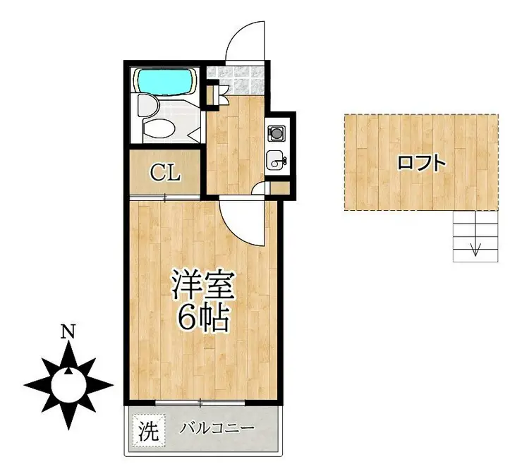 アルテハイム西川口 2階階 間取り