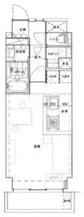 秀和西麻布レジデンス 2階階 間取り