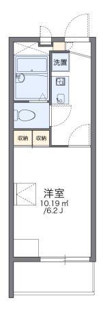 レオパレス東雲(1K/3階)の間取り写真