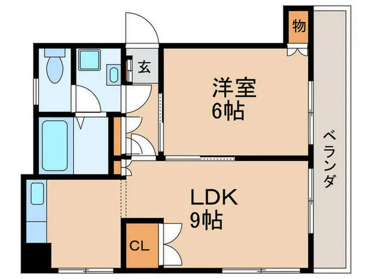 奈美樹マンション 2階階 間取り
