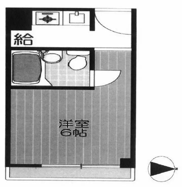 オリエントマンション品川 4階階 間取り