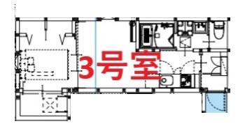 ノードテラス東所沢 旧ROBOT HOME 東所沢III(1LDK/3階)の間取り写真