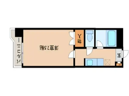 リエス榴岡5丁目(1K/3階)の間取り写真