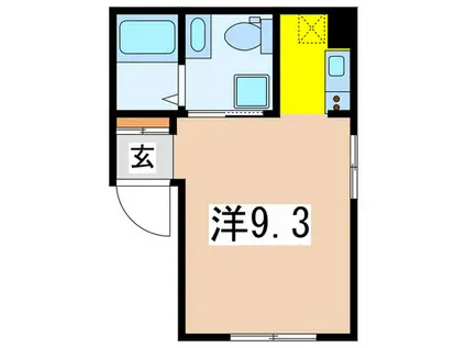 ORISIMPLE秋葉原ビル(ワンルーム/3階)の間取り写真