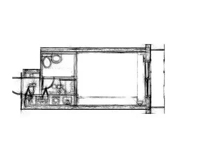 ライオンズマンション御徒町第3(1K/3階)の間取り写真