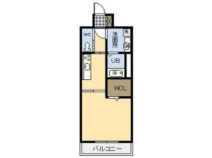 CATALINA APT カタリナアパートメント(1K/5階)の間取り写真
