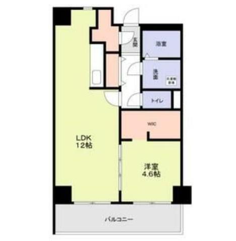 フォレスティア桜山(1LDK/3階)の間取り写真