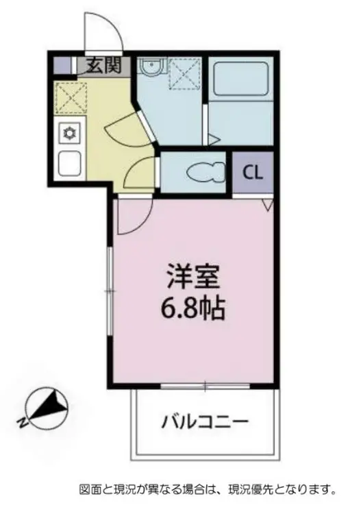 コンフォート小石川 1階階 間取り