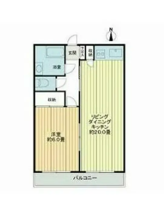 マンション高田馬場 3階階 間取り