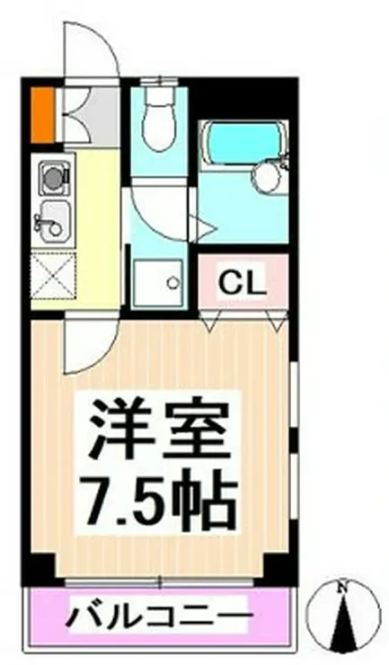 パークテラス参宮橋 2階階 間取り
