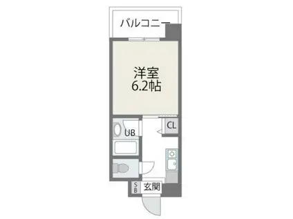 アバンダント21(1K/7階)の間取り写真