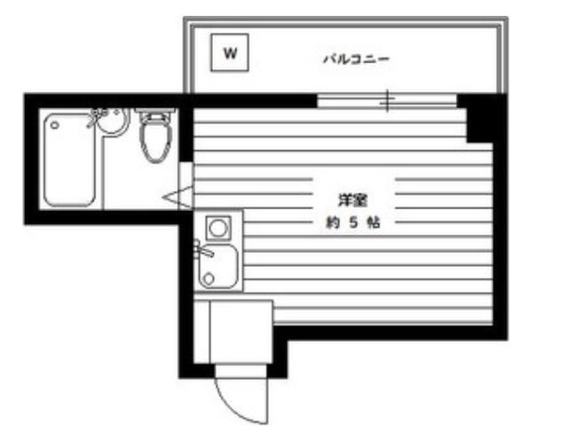 エクセルNEMOTO(ワンルーム/3階)の間取り写真