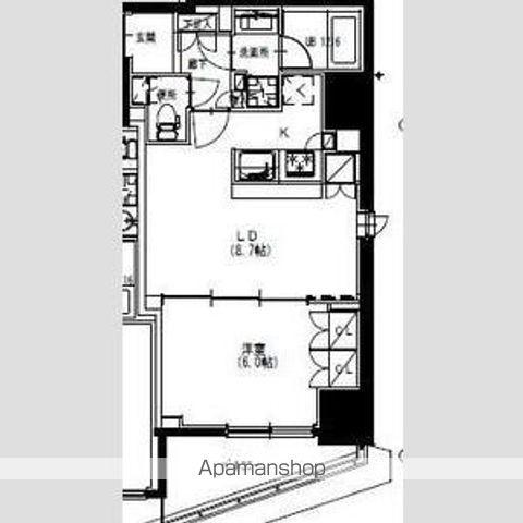 S-RESIDENCE曳舟(1LDK/9階)の間取り写真