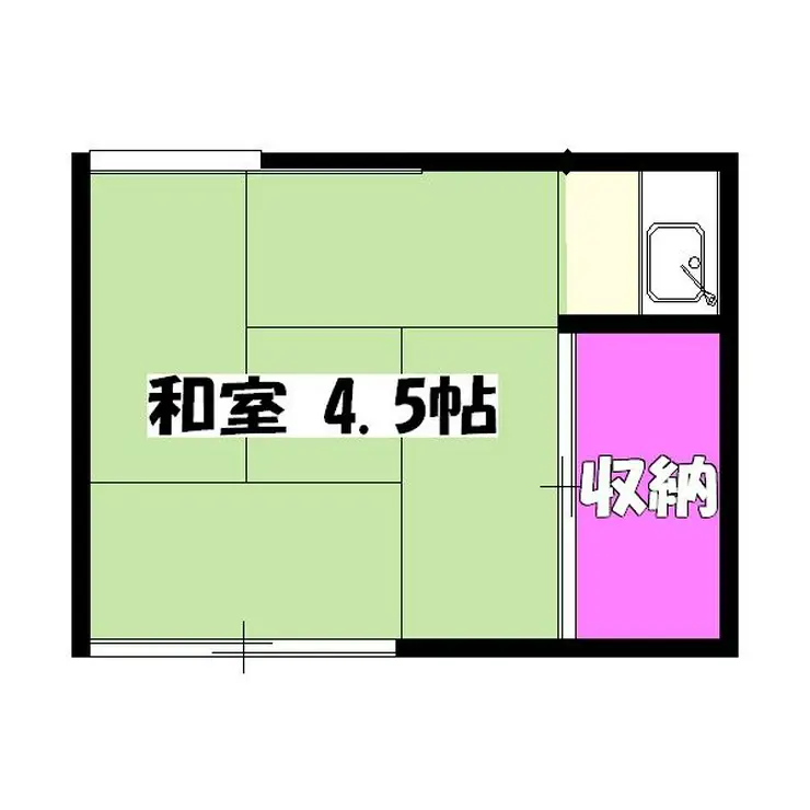 池田荘 2階階 間取り