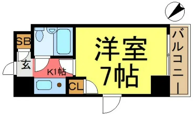 ライオンズマンション東新小岩 4階階 間取り
