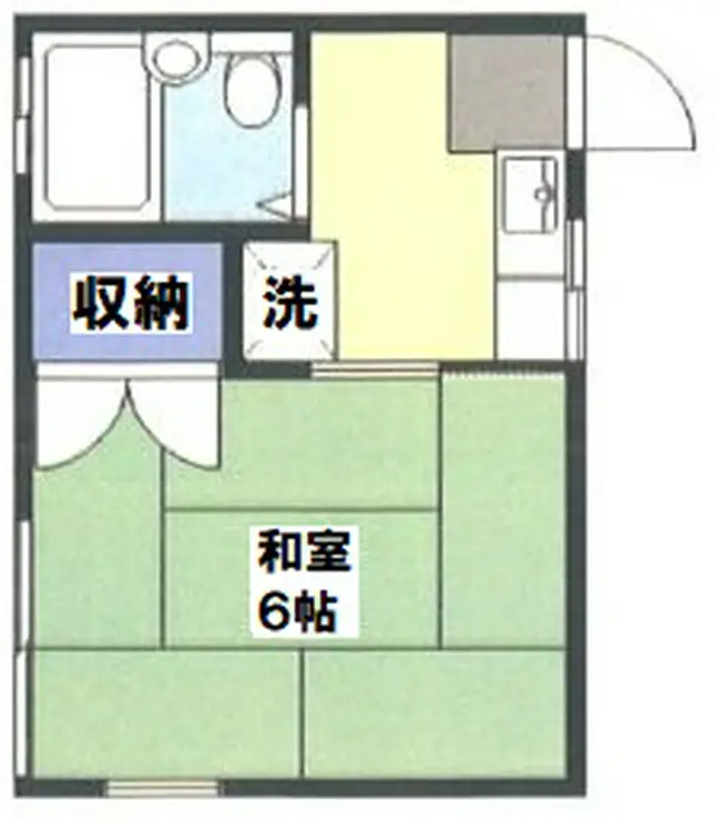 コーポチトセ 2階階 間取り