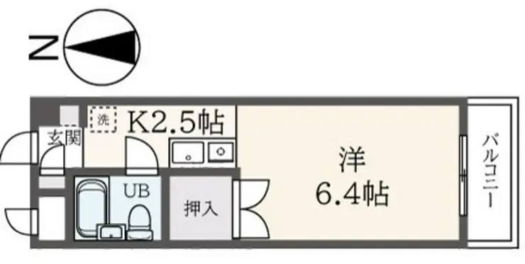 モリノセザンヌI 2階階 間取り
