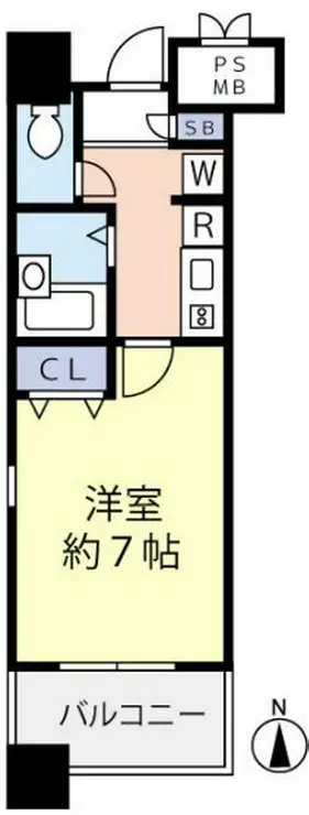 グランヴァン東品川 9階階 間取り