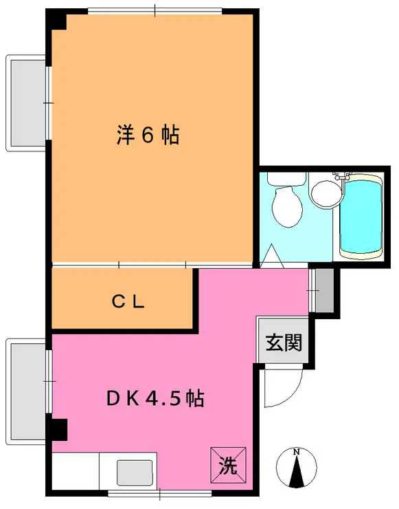寺尾ビル 3階階 間取り