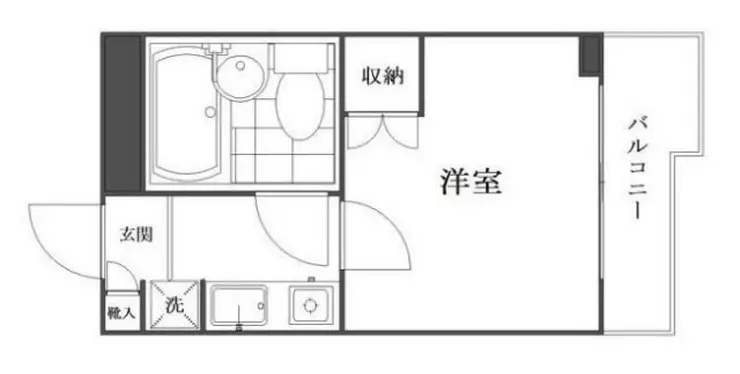 ハイシティ横浜元町 6階階 間取り