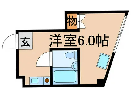 フェスティナレンテSATO(ワンルーム/3階)の間取り写真