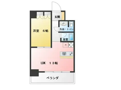 グランドメゾン麹町(1LDK/2階)の間取り写真